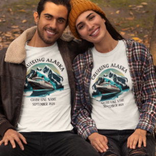 T-shirt Croisière Alaska Ship Embarkation Custom Group