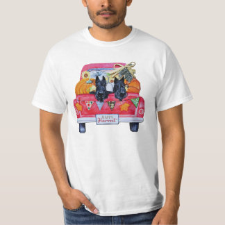 T-shirt Croisière Citrouille d'automne Scottie