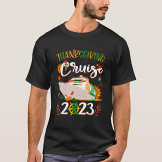 T-shirt Croisière d'Action de grâce 2023 Automne Correspon