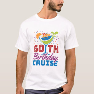 T-shirt Croisière d'anniversaire 60e Croisière de 60 ans
