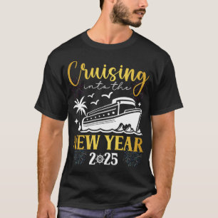 T-shirt Croisière Dans Le Nouvel An 2025 Vacances Familial
