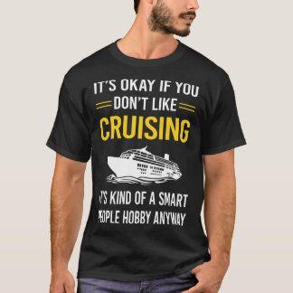 T-shirt Croisiere de croisière Smart People
