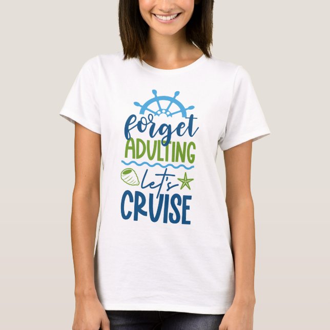 T-shirt Croisière de nom personnalisé (Devant)