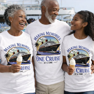 T-shirt Croisière de souvenirs violette