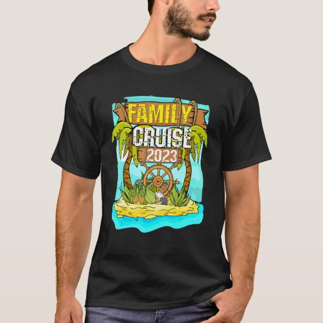 T-shirt Croisière en famille 2023 Croisière famille 2023 C (Devant)