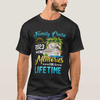 T-shirt Croisière en famille 2023 Vacances en famille Fair