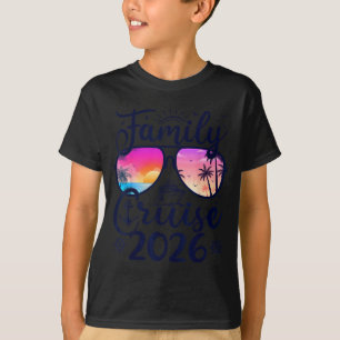 T-shirt Croisière en famille 2026 Vacances d'été en famill