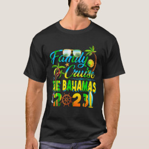 T-shirt Croisière en famille Les Bahamas 2023 Vac correspo