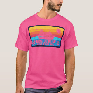 T-shirt Croisière en famille Nouvelle-Angleterre Style Rét