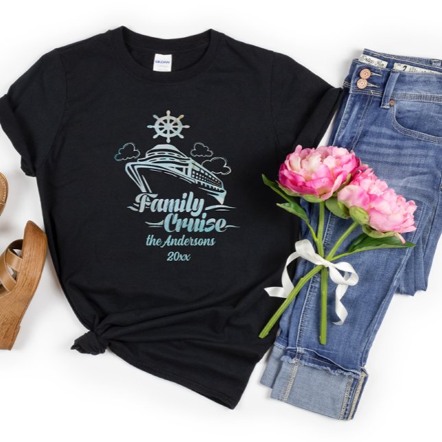 T-shirt Croisière en famille personnalisée et adorable voy (Créateur téléchargé)