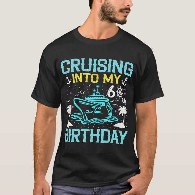 T-shirt Croisière En Mon 60e Anniversaire Croisière 60 Ans (Devant)