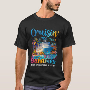 T-shirt Croisière ensemble Bahamas 2026 Famille Croisière