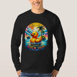 T-shirt Croisière Équipe de canard 2024 Matchi Vacances en
