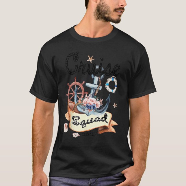 T-shirt Croisière Escadron 2022 Famille Correspondant Croi (Devant)