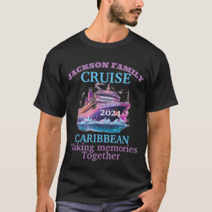T-shirt Croisière famille des Caraïbes 2024