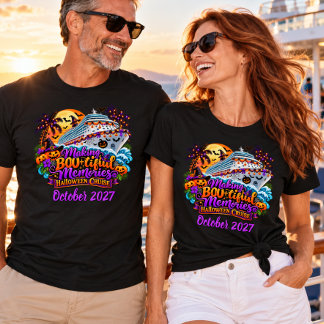 T-shirt Croisière Halloween pour Créer de Beaux Souvenirs