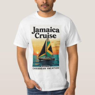 T-shirt Croisière Jamaïque Rêve des Caraïbes