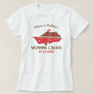 T-shirt Croisière Mariage personnalisée