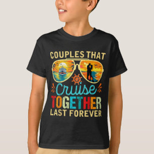 T-shirt Croisière pour couples ensemble, restez ensemble D