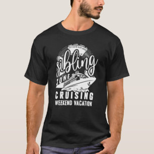 T-shirt Croisière pour frère soeur Cousin Fa