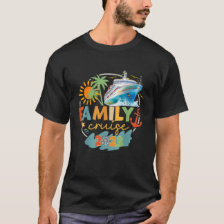 T-shirt Croisière SQuad 2023 Family Matching Vacation Grou