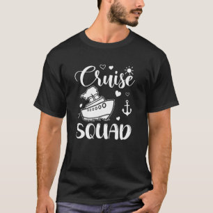 T-shirt Croisière Squad Vacance Beach Party Trip Cruise Na