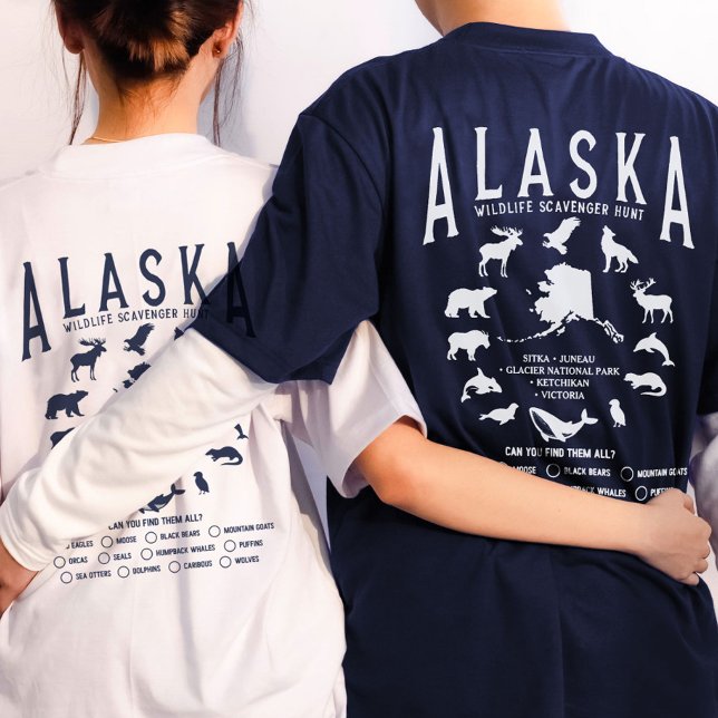 T-shirt Croisière sur la faune de la famille de l'Alaska p (Créateur téléchargé)