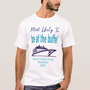 T-shirt Croisière sur mesure amusante en famille