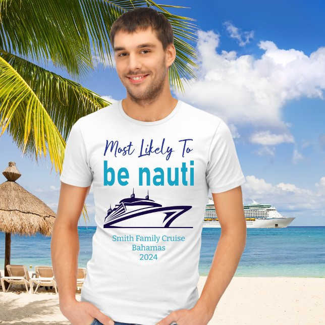 T-shirt Croisière sur mesure amusante en famille (Funny Cruise Ship - Perfect for reunions or just for fun!)