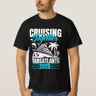 T-shirt croisière transatlantique 2025