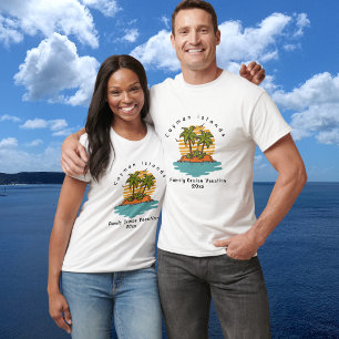 T-shirt Croisière tropicale aux Caïmans  Coucher de soleil
