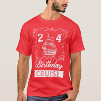 T-shirt Croisière vintage 24e anniversaire