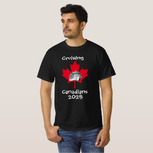 T-shirt Croisières en famille Les Canadiens personnalisent