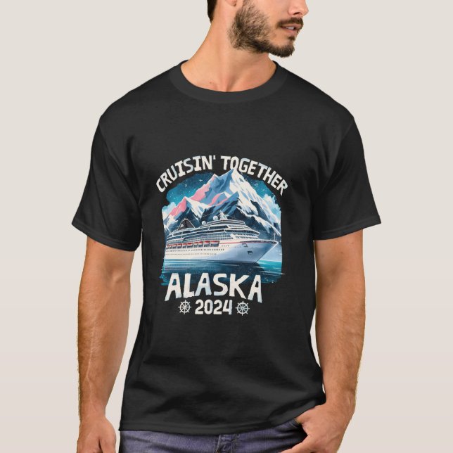 T-shirt Croisin Ensemble Alaska 2024 Famille Ami Alaska (Devant)