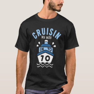 T-shirt Croisine My Way Into 70 70e anniversaire de croisi