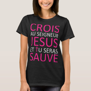 T-shirt CroisJésusSauve