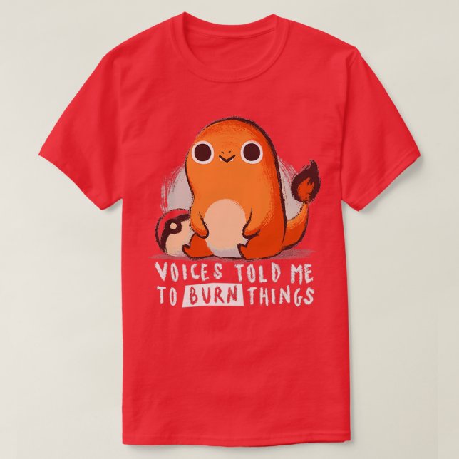 T-shirt croissance du pompier (Design devant)