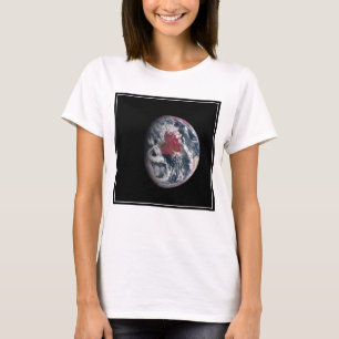 T-shirt Croissance plante Sur La Planète Terre.
