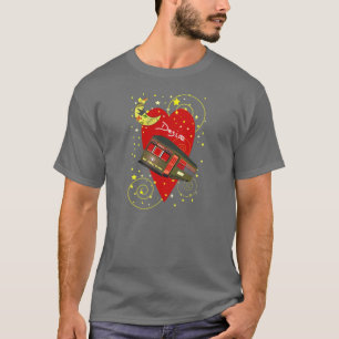T-shirt Croissant de lune de désir de tramway de la