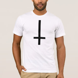 T-shirt Croix à l'envers