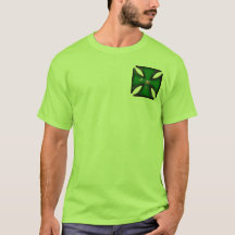 Croix de fer de l'arbre Palmetto vert
