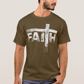 T-shirt Croix de foi chrétienne Chemise Croix de foi chrét