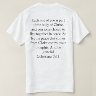 T-shirt Croix de la paix