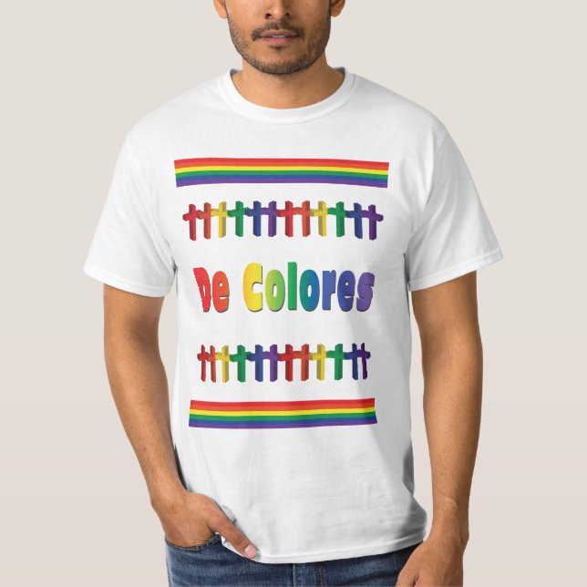 T-shirt Croix de marche de DeColores (Devant)