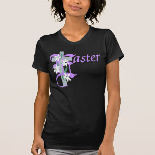 T-shirt Croix de Pâques avec Lilly