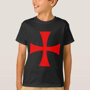 T-shirt Croix des Templiers Ordre catholique chrétien Le