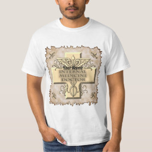 T-shirt Croix du médecin en médecine interne