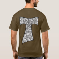 Croix du Tau franciscain celtique