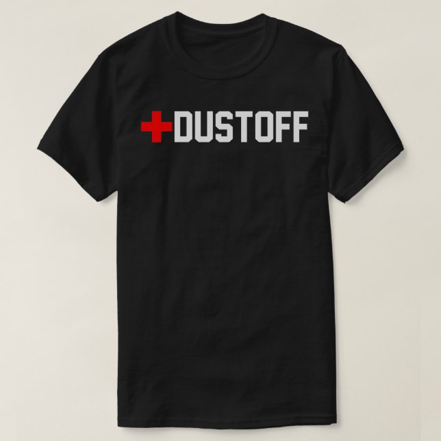 T-SHIRT CROIX DUSTOFF MEDEVAC  (Design devant)