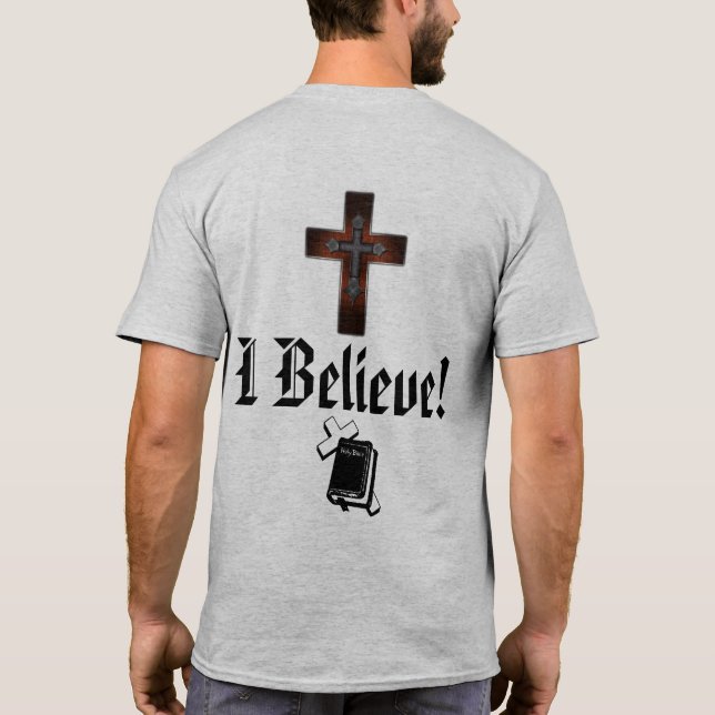 T-shirt Croix et bible (Dos)